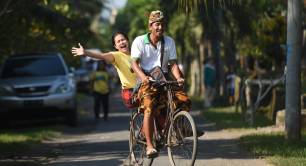 Villagers in Nyambu Bali